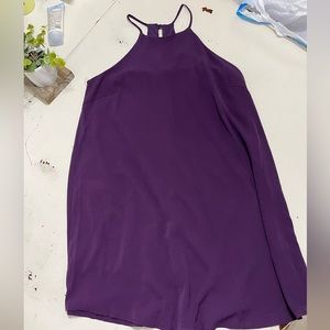 Purple dress
